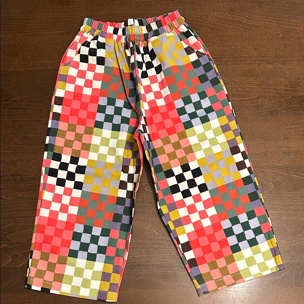Colorful Checkered Pants